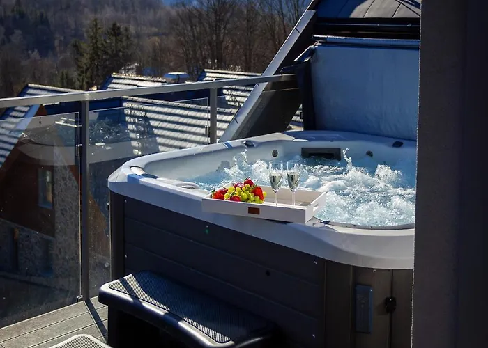 Kras-Resort Apartament 301 I 303 Z Widokiem Na Gory, Prywatnym Jacuzzi Na Tarasie I Sauna